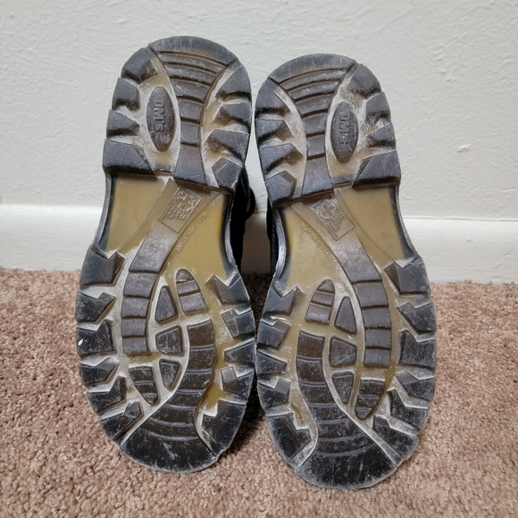 Dr. Martens Black Steel Toe Work Boots Size 7L/6M/38 - Picture 6 of 12